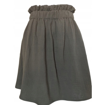 Spódniczka z muślinu uniwersalna na gumce bawełniana letnia
