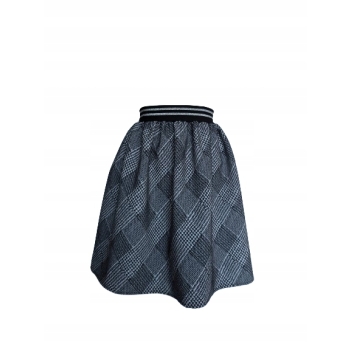 Spódniczka na gumie krata mini