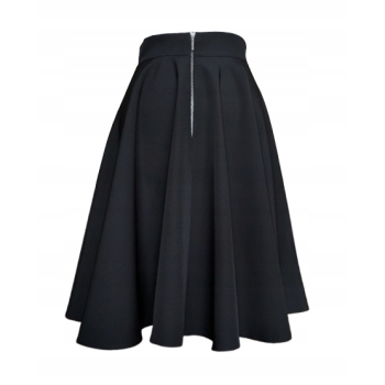 Spódnica z koła czarna galowa na wymiar