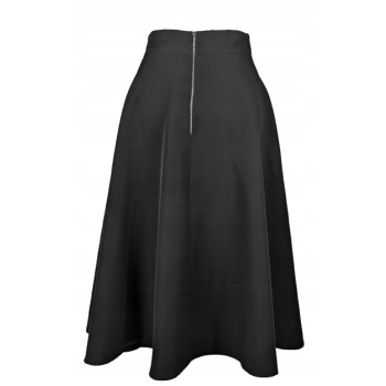 Spódnica czarna galowa klosz  na wymiar