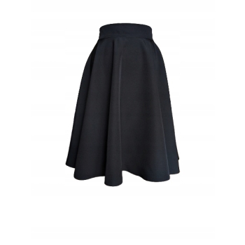 Spódnica czarna koło galowa