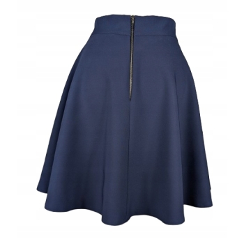 Spódniczka granatowa koło galowa