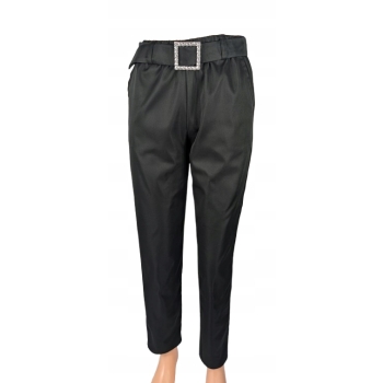 Spodnie galowe eleganckie klasyczne czarne