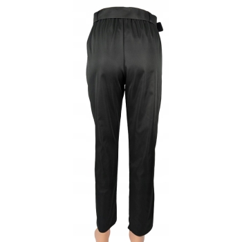 Spodnie galowe eleganckie klasyczne czarne