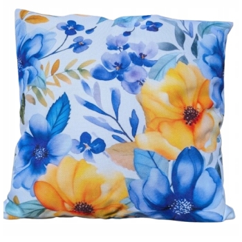 Poduszka ogrodowa wodoodporna Oxford 40x40cm kwiaty