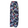 Spódnica plażowa pareo kwiaty wiskoza wiązanie S M