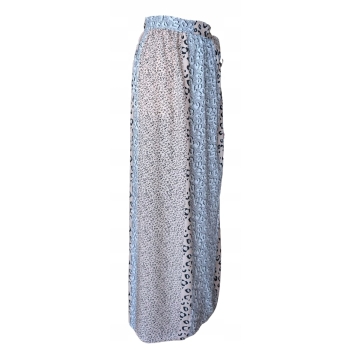 Spódnica plażowa pareo wiskoza wiązanie S M panterka