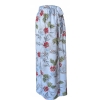 Spódnica plażowa pareo kwiaty wiskoza wiązanie S M