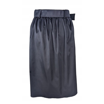 Spódnica granatowa galowa kieszenie na gumie