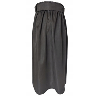 Spódnica czarna galowa kieszenie na gumie