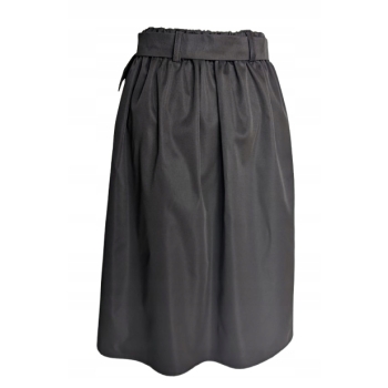 Spódnica czarna galowa kieszenie na gumie