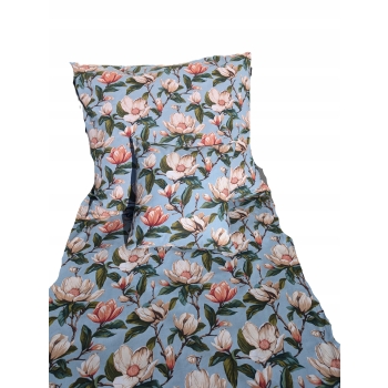 Pościel bawełniana poszewki 160x200cm na prezent 3 elementy kwiaty