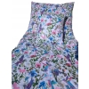Pościel bawełniana poszewki 160x200cm na prezent 3 elementy kwiaty